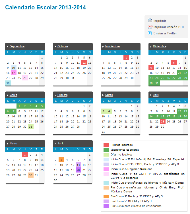 Calendario escolar castilla y leon 2013-2014