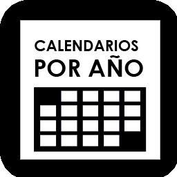 Calendarios y almanaques por año