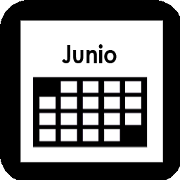 Calendario mensual de junio para imprimir