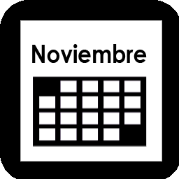 Calendario mensual de noviembre